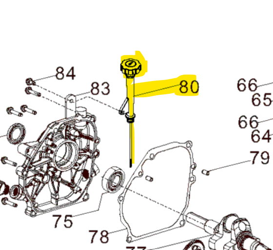 20100319 Ariens Snowblower Dipstick
